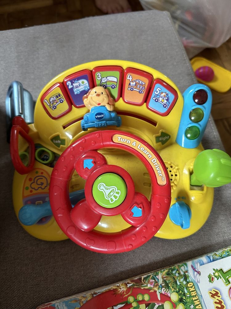 vtech руль turn and learn driver