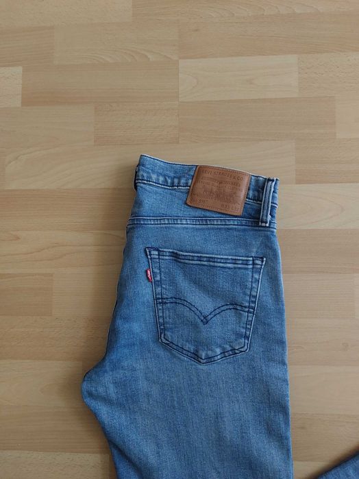 Levis 511 Premium W33 L32 spodnie jeansowe dżinsy slim straight 33/32