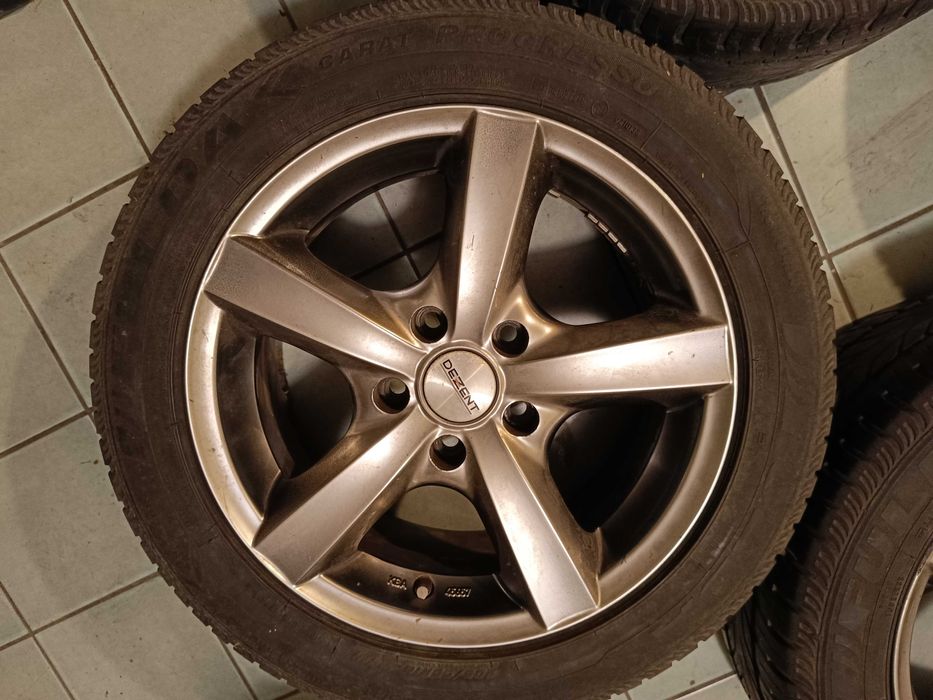 FELGI Aluminiowe 16 cali 5x114,3 ET40 DEZENT komplet 4 szt.