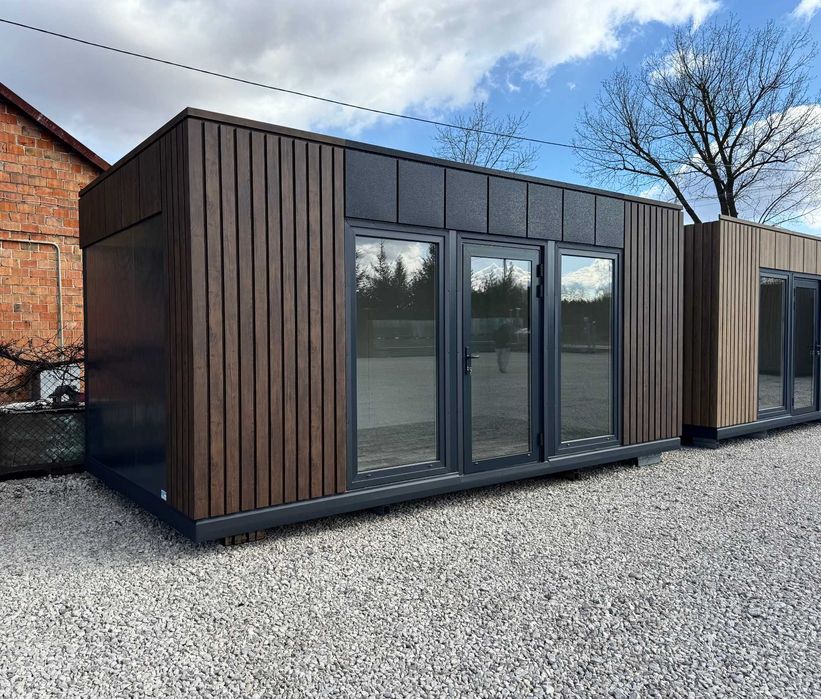 PRODUCENT pawilon z płyty warstwowej Schowek garaż magazyn Biuro Bar