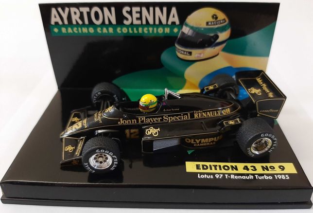Ayrton Senna F1 Lotus 97 T Renault Turbo 1985 Minichamps