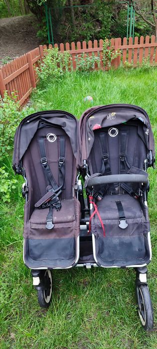 Bugaboo donkey wozek blizniaczy, rok po roku, wozek podwojny, mono