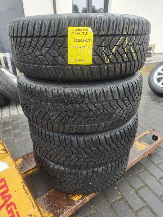 Koła zimowe 5x108 Volvo opony 205 55 R16 piękny bieznik