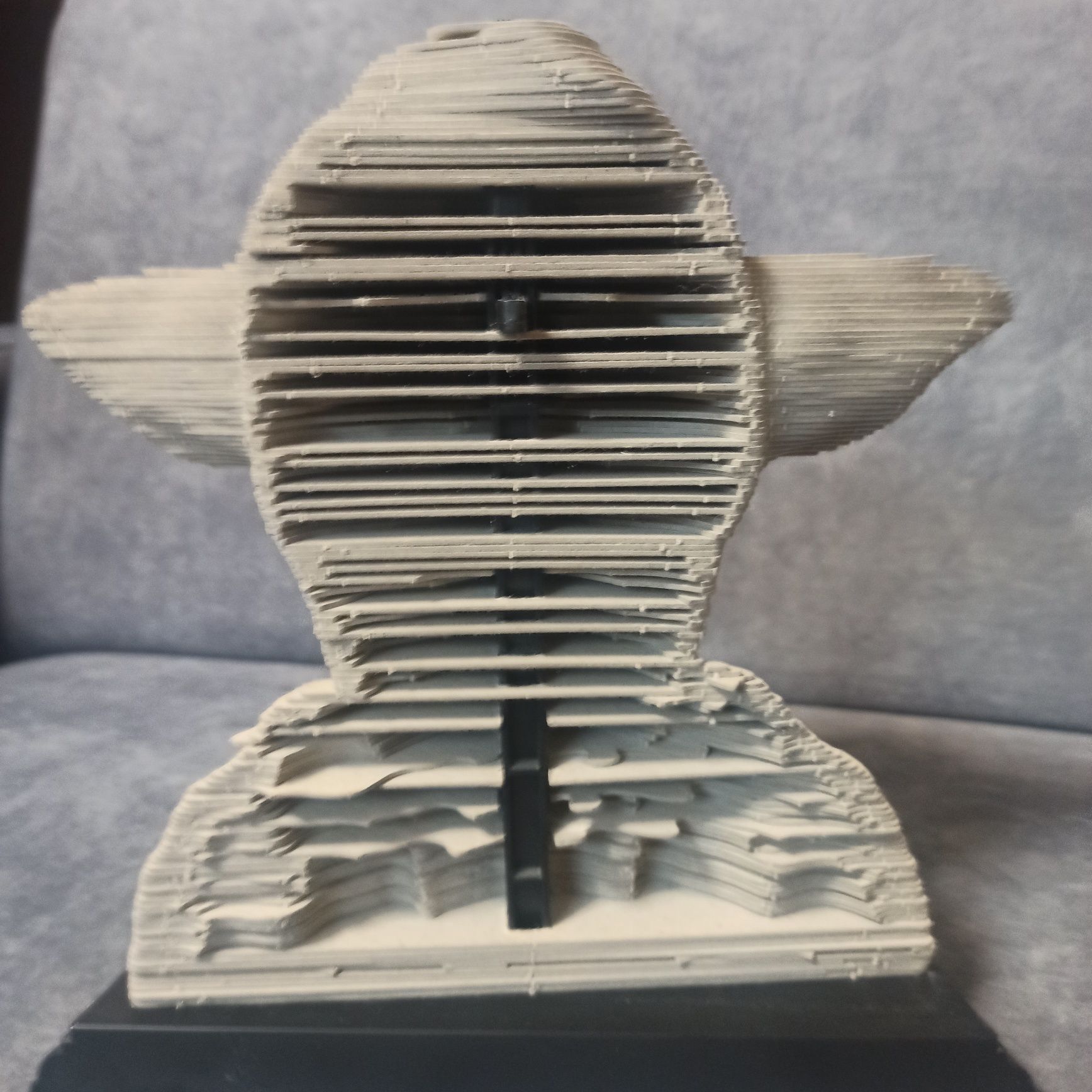 Popiersie Yoda puzzle 3D