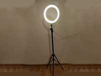 Lampa Pierścieniowa LED Ring 80W + Statyw + Pilot NOWE