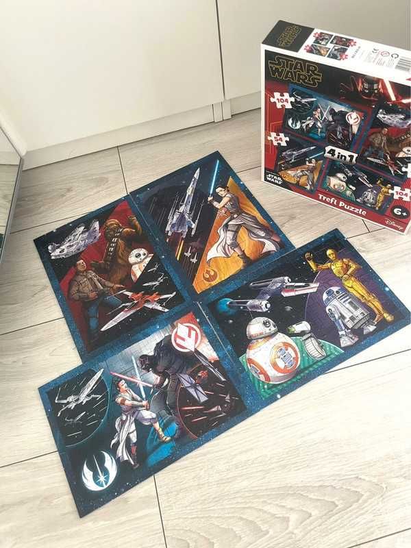 Puzzle 4w1 Star Wars Trefl 6+