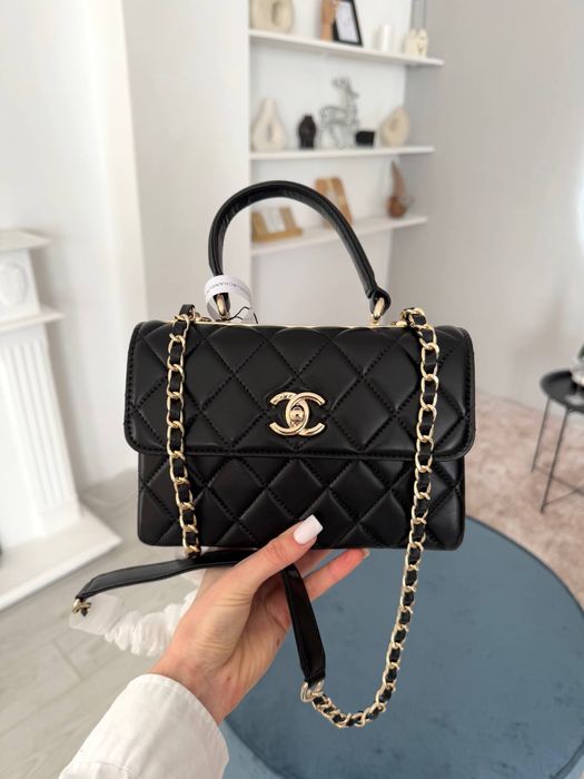 Сумка Chanel Black Gold шкіра
