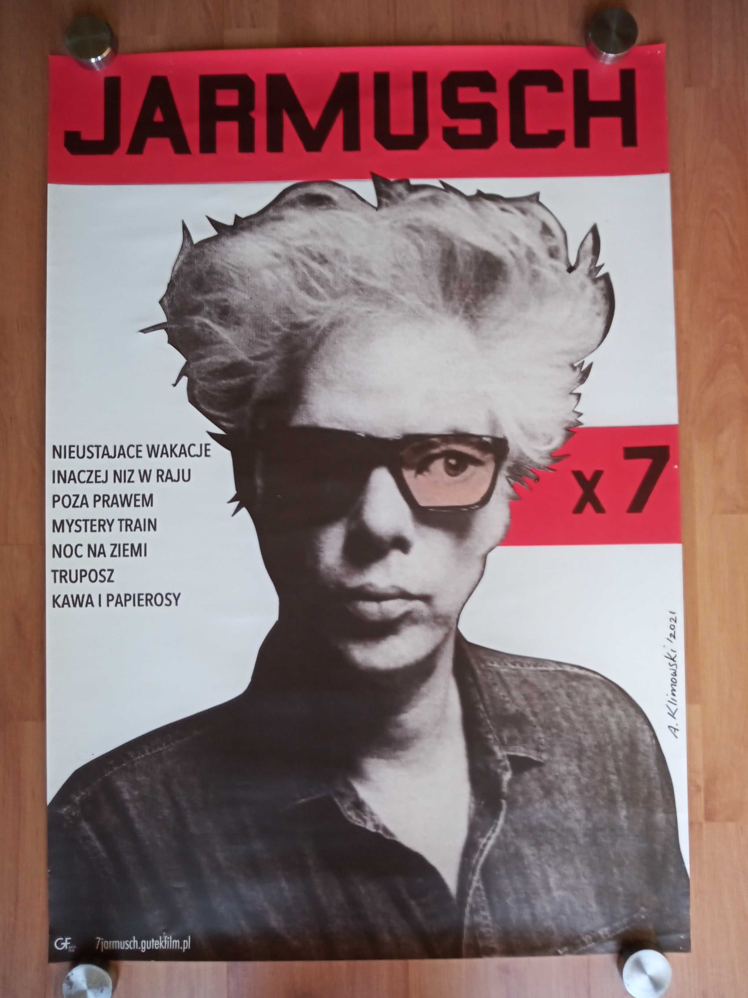 Plakat filmowy JARMUSCH X 7/Oryginał/Projekt Klimowski