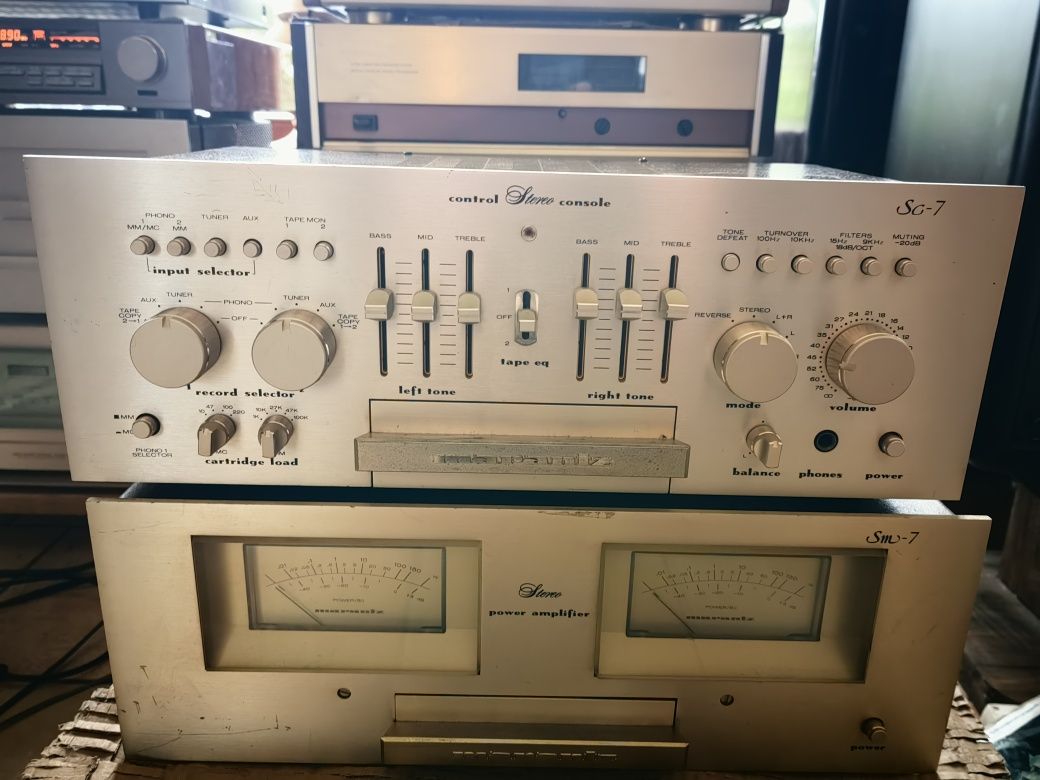 Wzmacniacz Marantz sm7 i sc7