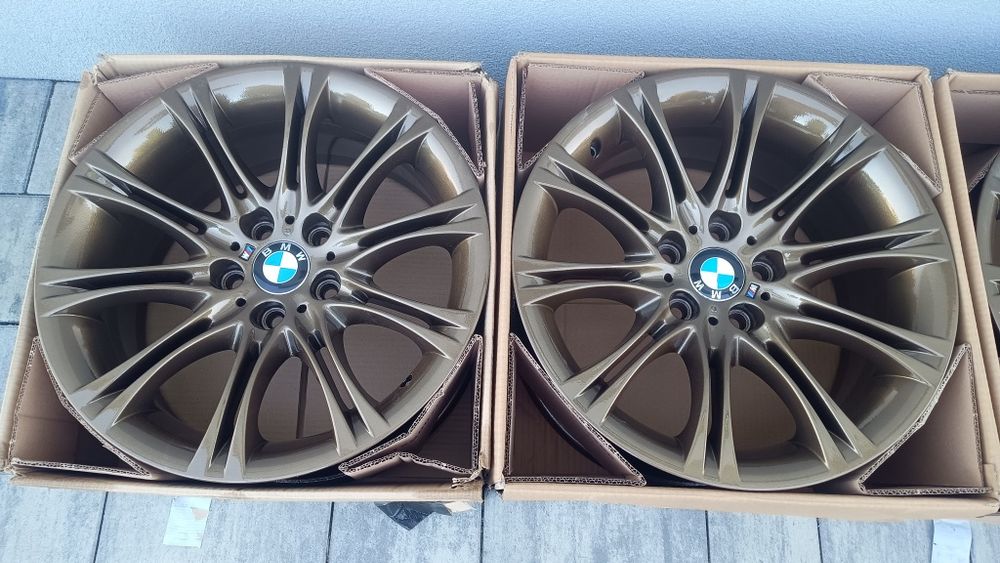 BMW E60 E61 felgi styling 135 oem r18 Bronze schadow