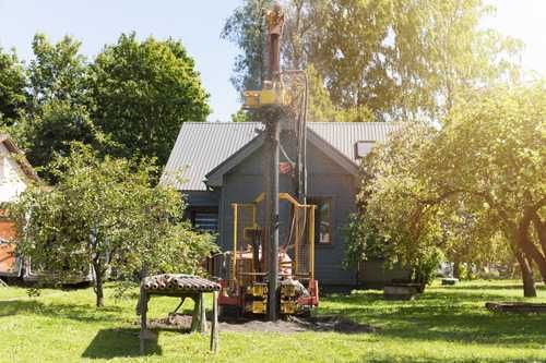 Wiercenie studni, Studnie głębinowe,  Poszukiwanie żył wodnych