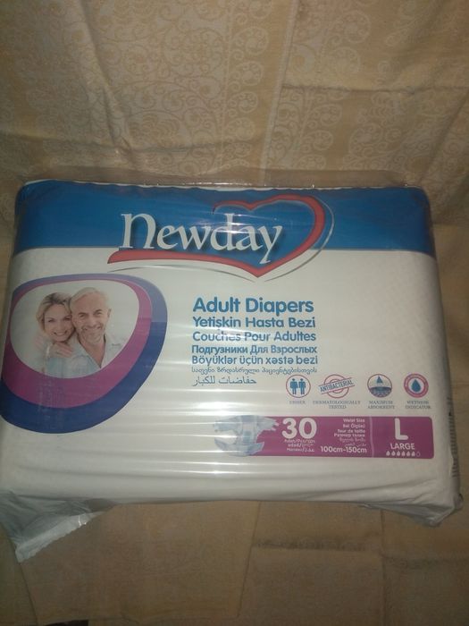 Памперс розмір L