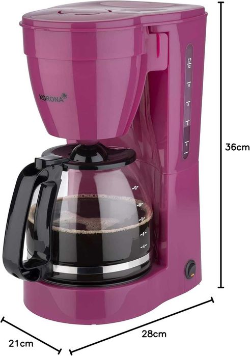Korona 10119 ekspres do kawy  z filtrem na 12 filiżanek kawy