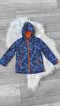 Kurtka bluza chłopięca chłopiec 98 104 lupilu moro polar kaptur