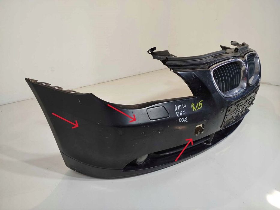 Zderzak Przedni Przód Bmw 5 E60/03-10 Spryski Pdc