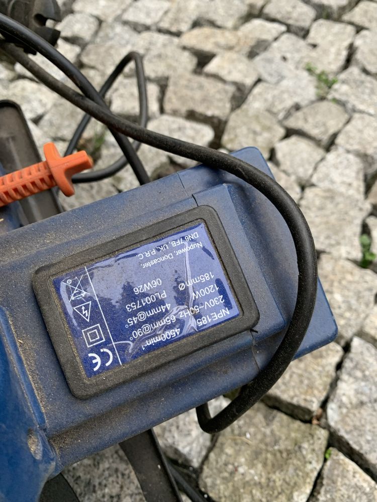 Piła tarczowa do drewna 2 szt uszkodzone