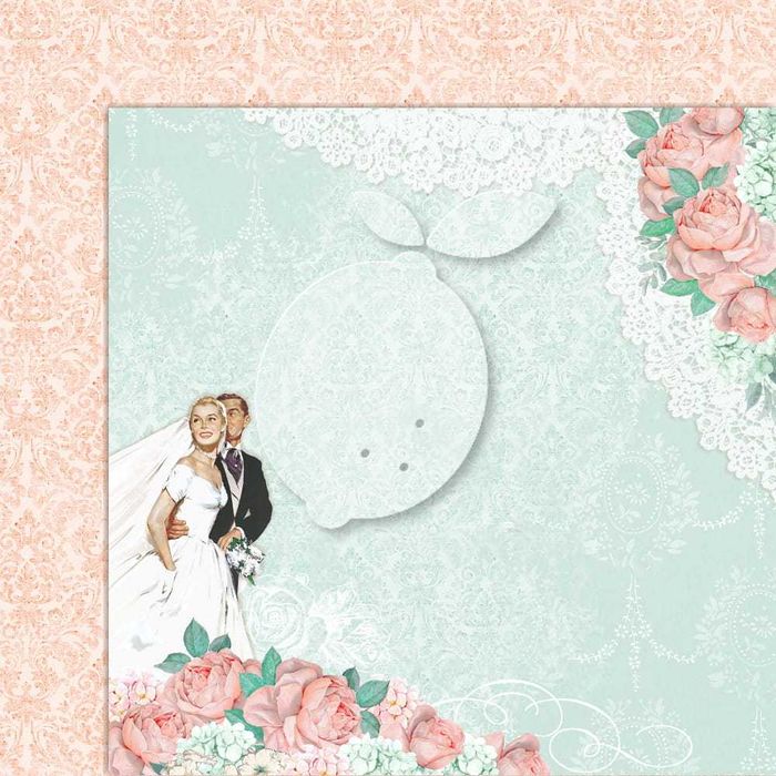 Love of my life - Zestaw papierów do scrapbookingu 30x30cm Lemoncraft