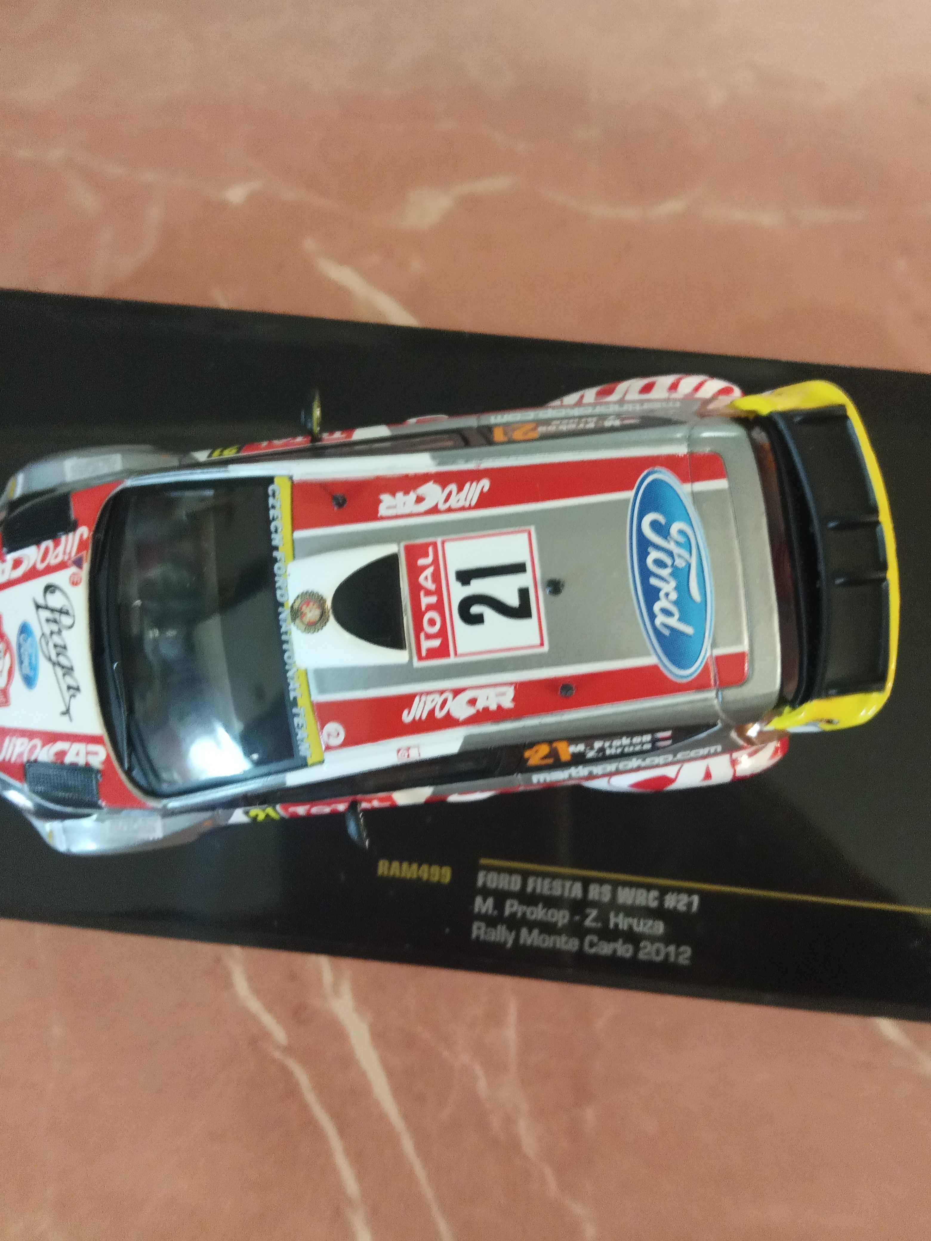 Ford Fiesta RS WRC - Rally Monte-Carlo 2012. IXO. 1:43