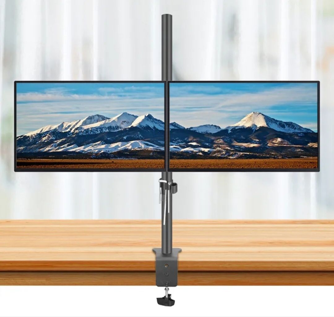 Suporte duplo de monitores