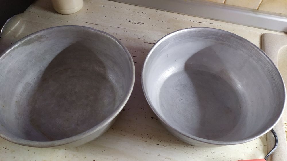 Тазики, миски алюминиевые бу