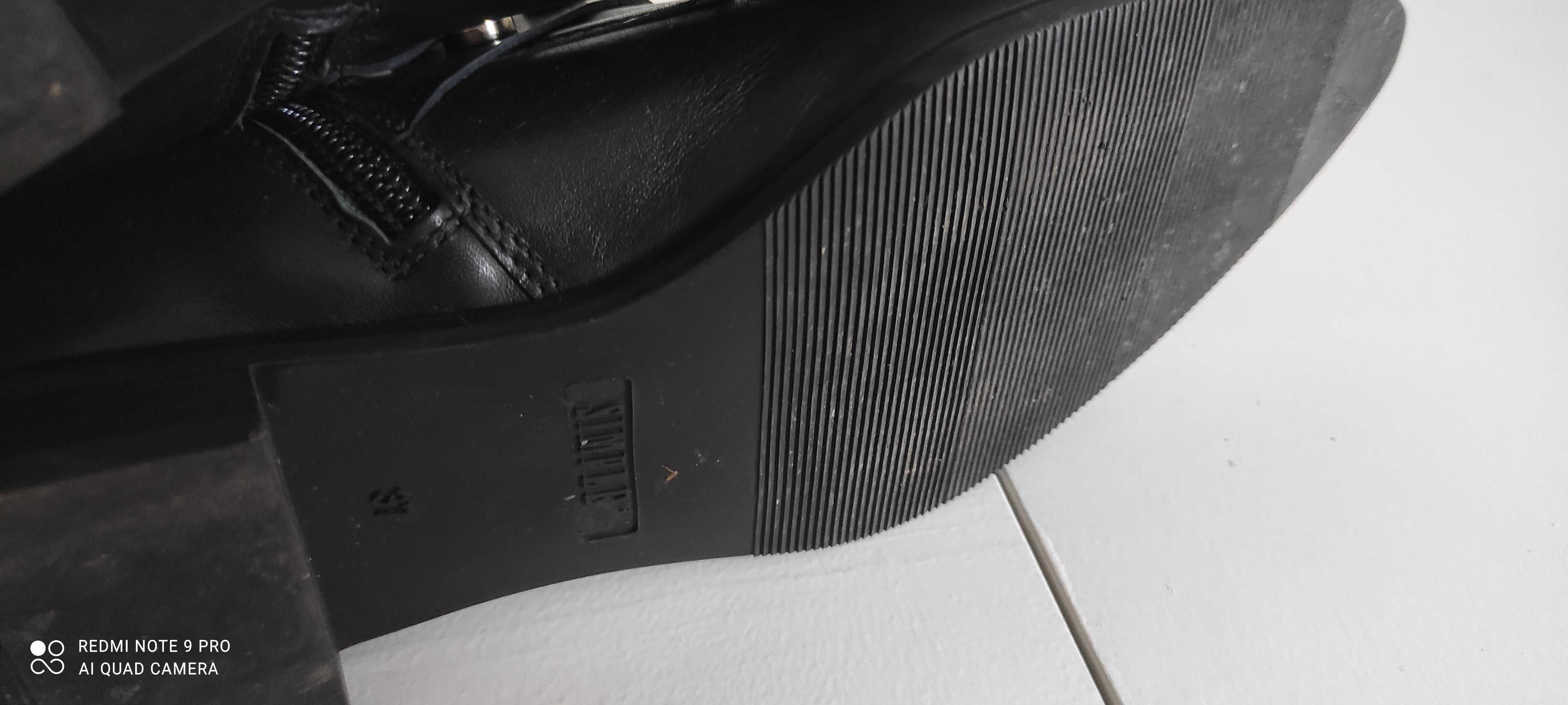 SIMPLE buty botki SKÓRA 37 Idealne
