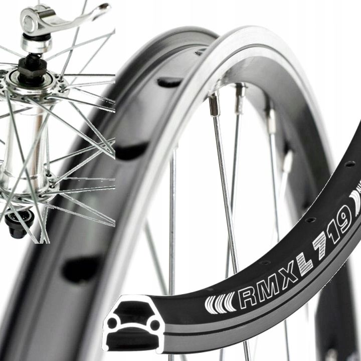 RMX koło 28 przód V-brake zamykacz lekkie aluminiowe szczęki hamulcowe