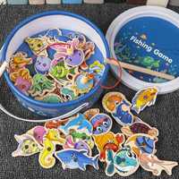 NIESAMOWITA Interaktywna Zabawka Dla Dzieci POŁÓW Rybek 31 Ryb 2 Wędki