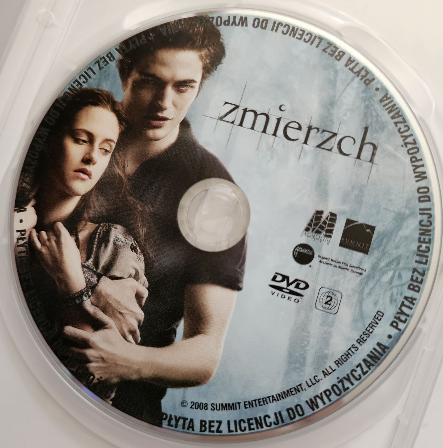 Zmierzch Twilight film dvd Pattison Stewart Saga