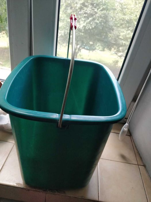 Відро господарче пластикове прямокутне об'єм 15 літрів