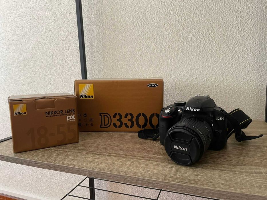Nikon D3300 + Lente 18-55mm