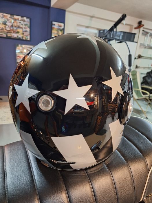 Capacete retro Torq T1 ( captain vegas) Tamanho M