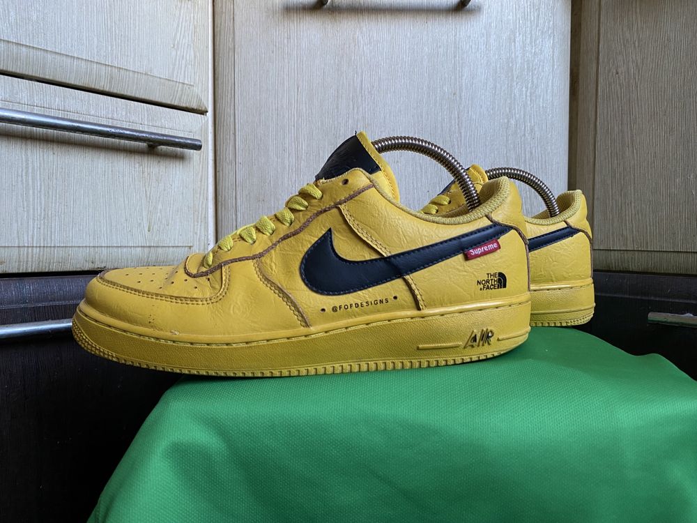 Мужские кроссовки NIKE Air Force 1 X SUPREME X THE NORTH Face
