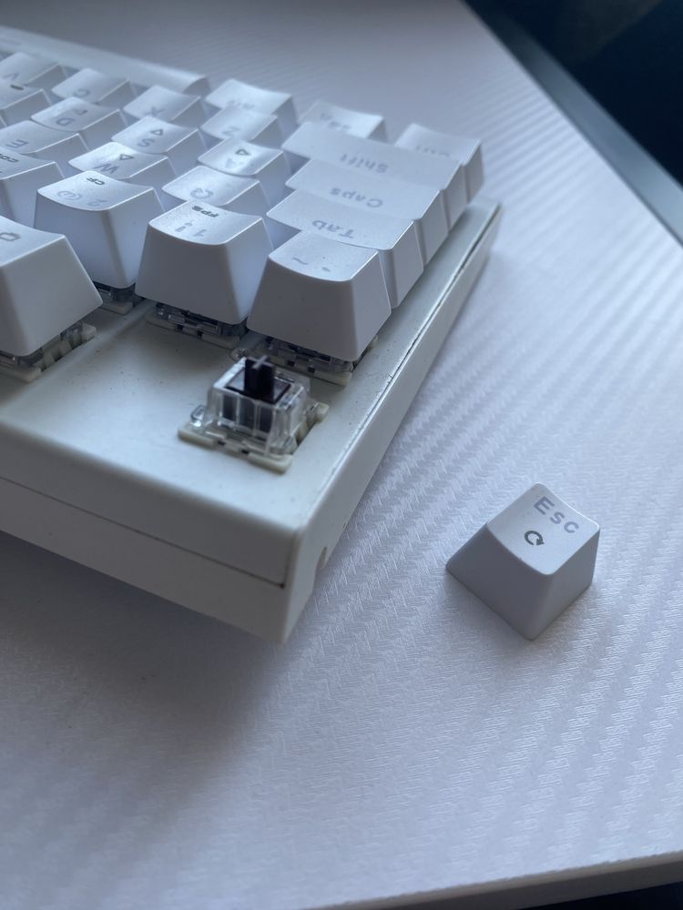 Zestaw - Genesis Krypton 750 White + Genesis Thor 303TKL White