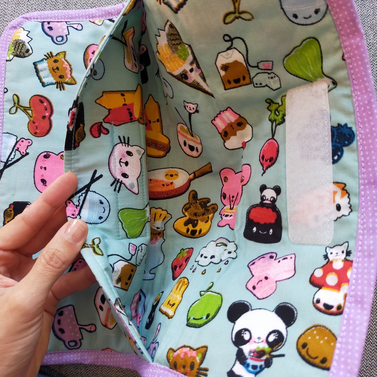 Capa para Tablet em tecido kawaii