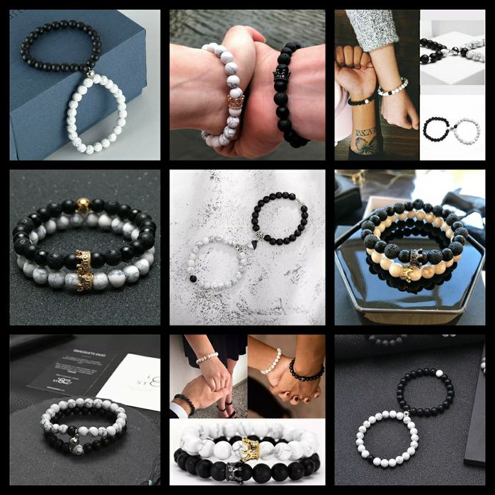 Парні кулони, браслети, кільця для закоханих та друзів