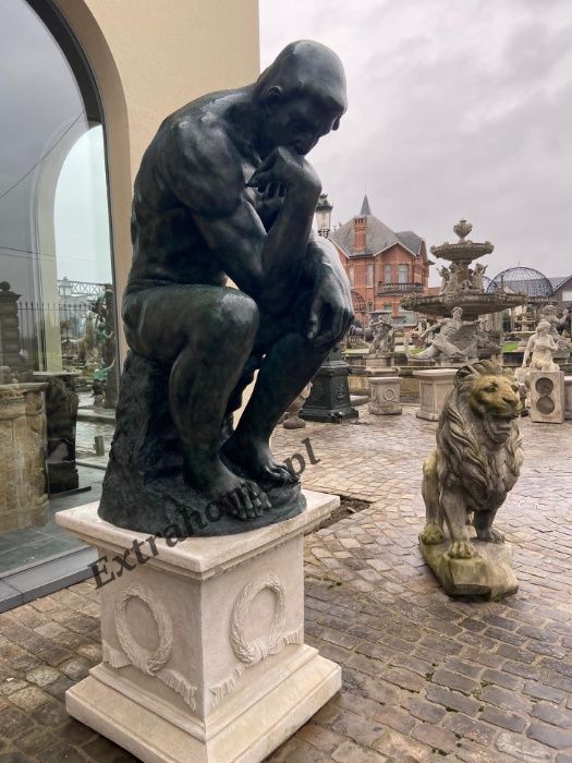 Myśliciel H185cm Rzeźba figura z brązu najbardziej znana na świecie