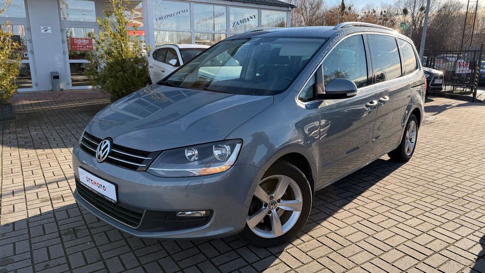 Volkswagen Sharan 2.0TDI 140km 4motion panorama webasto bezwypadkowy pełna historia