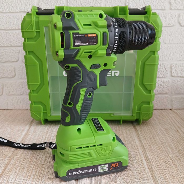 Шуруповерт акумуляторний Grosser GCD 521