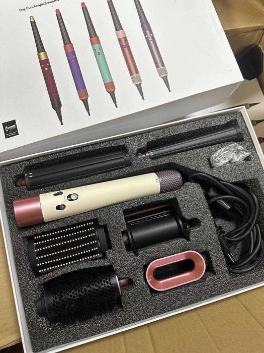 Dyson Airwrap HS08 Ceramic Sakura — стайлер фен Дайсон рожевий