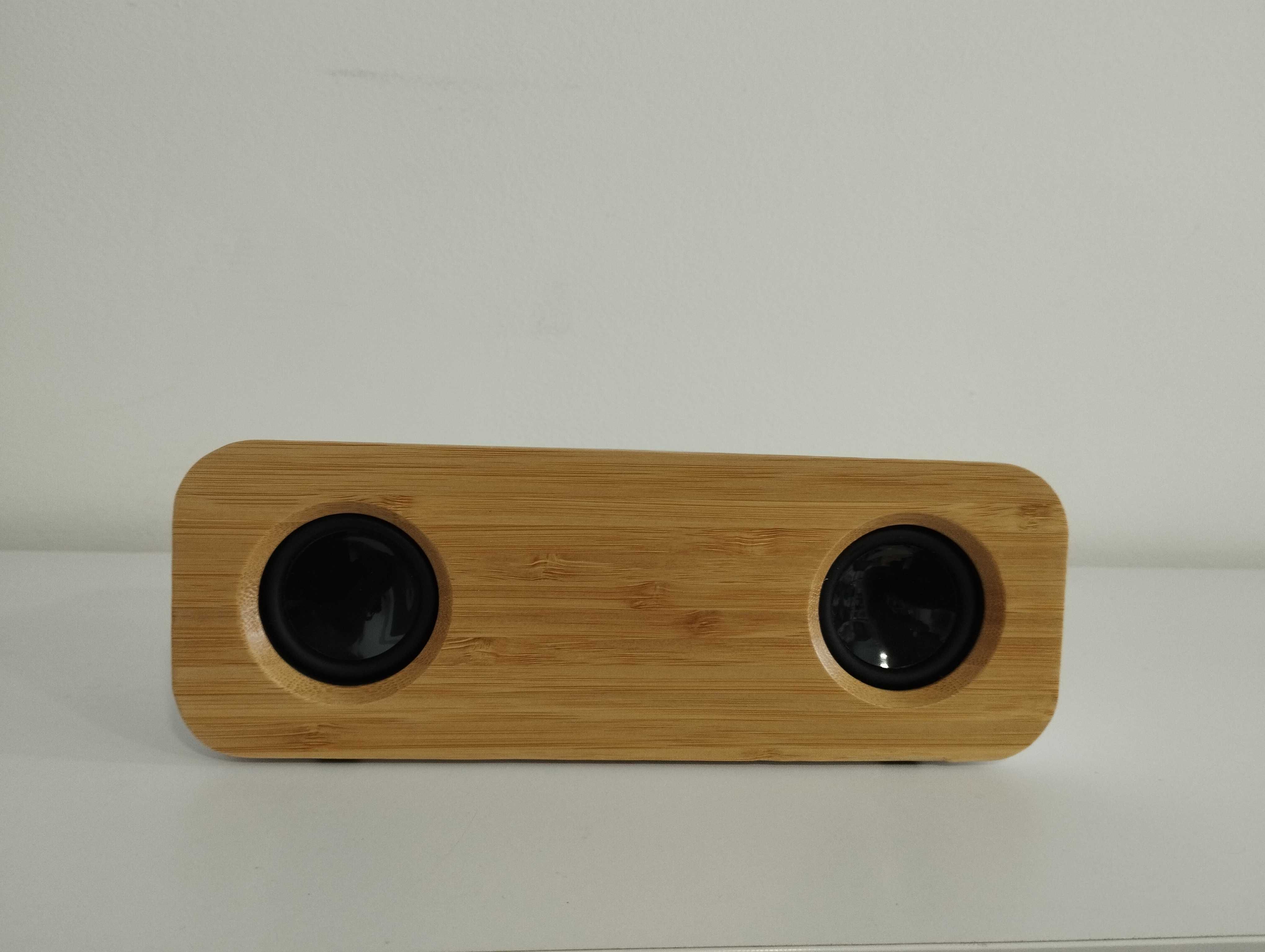 Bambusowy przenośny bezprzewodowy głośnik stereo 10 W