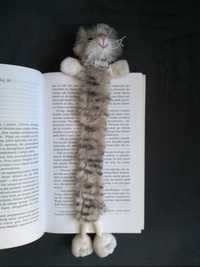 Uroczy kotek, zakładka do książki Bukowski