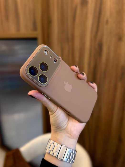 Чохол з мікрофіброю silicone case iphone 17 pro max чехол айфон про