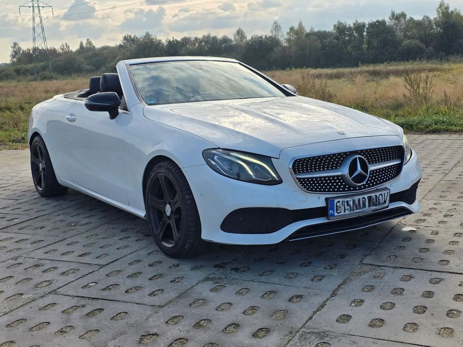 Mercedes-Benz Klasa E Piękny KABRIOLET, zarejestrowany PL, jezdny , OKAZJA !