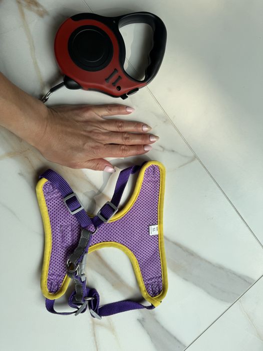 Szelki + smycz zestaw nowy z metką