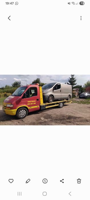 Sprzedam Renault Master pomoc drogowa