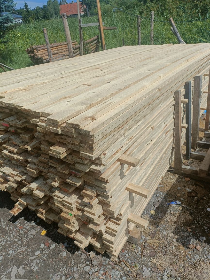 Deski deska listewka 21x80x4000mm