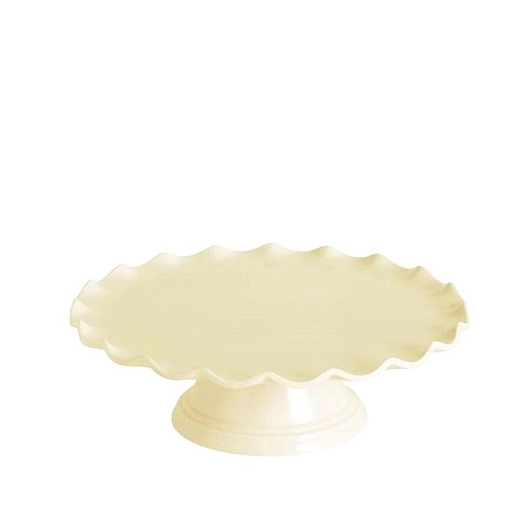 Patera z falistym brzegiem VANILLA 27.5 cm / A Little Lovely Company