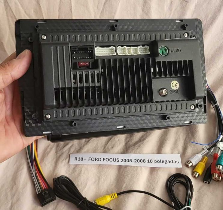 R18 - Auto Rádios FORD FOCUS de 2005 a 2008 10 polegadas  android