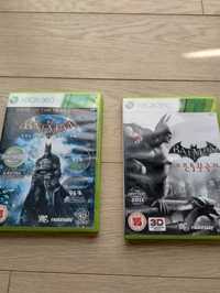 2 gry Batman Arkham Asylum i Arkham City na Xbox 360