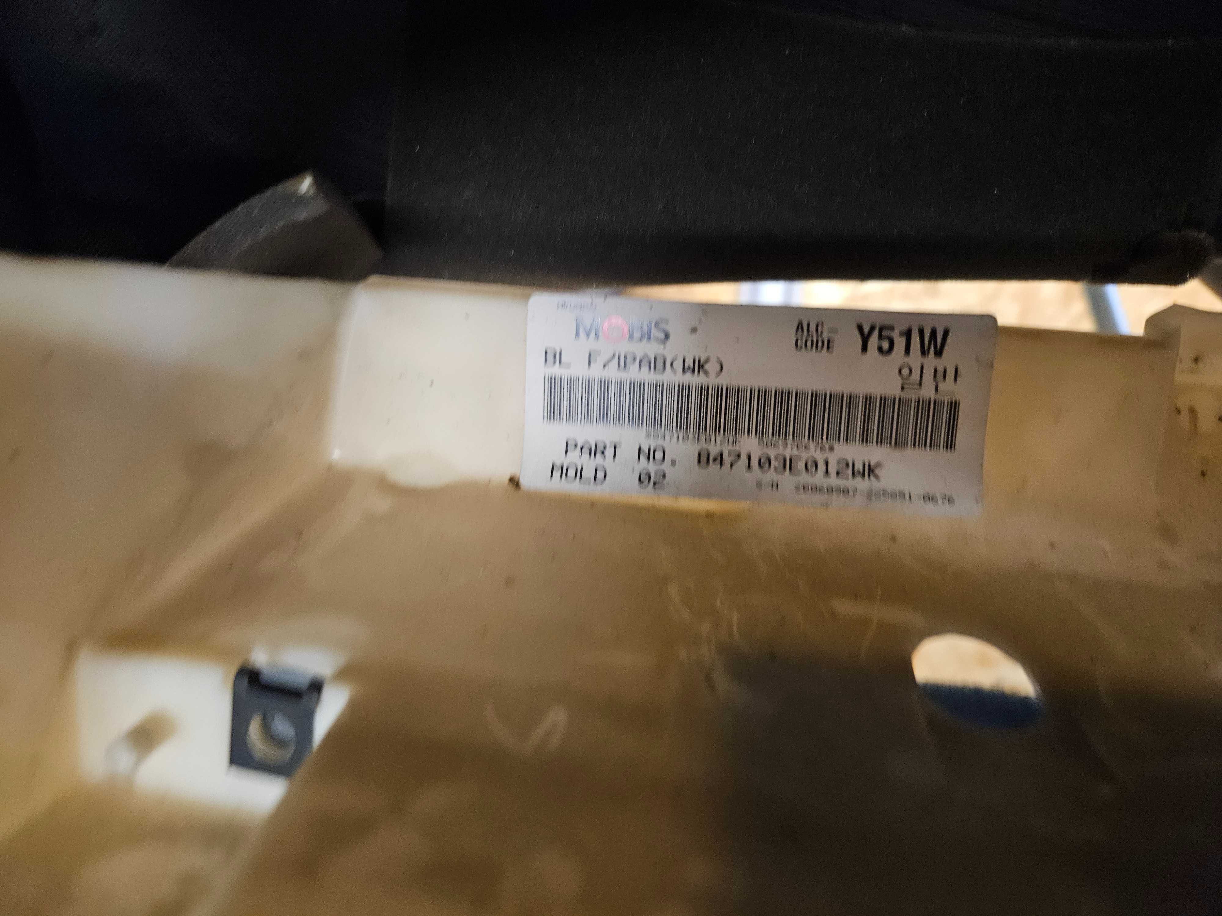 Konsola Kokpit Deska Sorento I Lift Airbag Pasy Komplet